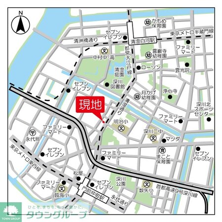 レジデンス門前仲町スクエアの物件内観写真